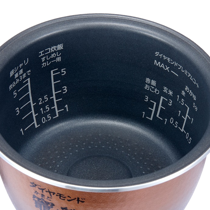 白米以外の炊飯メニューも充実。お米以外の調理機能は非搭載
