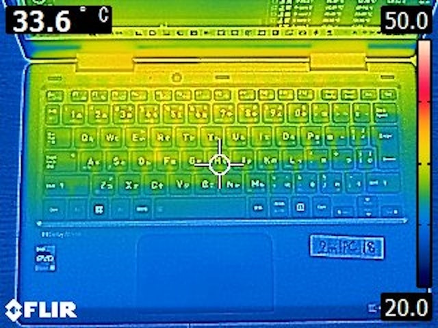 ファンの作動音は45.1dB。気になるほどのファン音は聞こえない