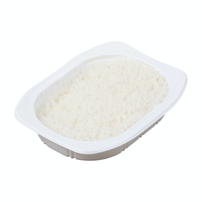 お釜で炊いたような、お米の甘い香り。プラスチック臭は気にならない
