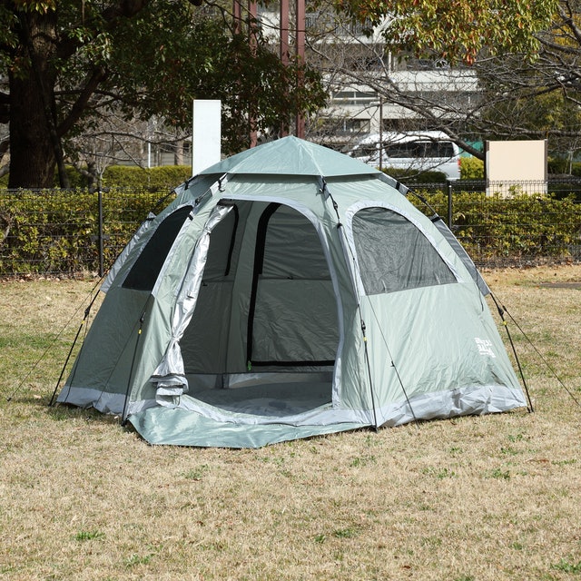 ENDLESS BASE ワンタッチ ドームテント フロントシート付をレビュー