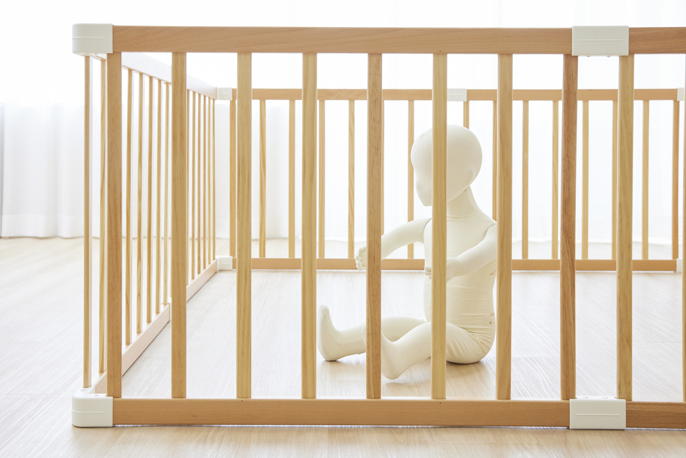 カトージ 木製ベビーサークル 扉付きをレビュー！クチコミ・評判をもと