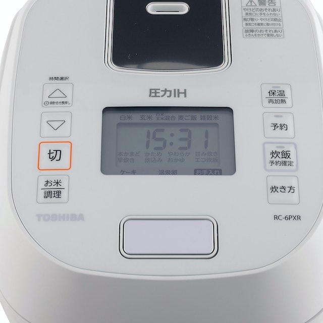 TOSHIBA 圧力IHジャー炊飯器 RC-6PXR - キッチン家電