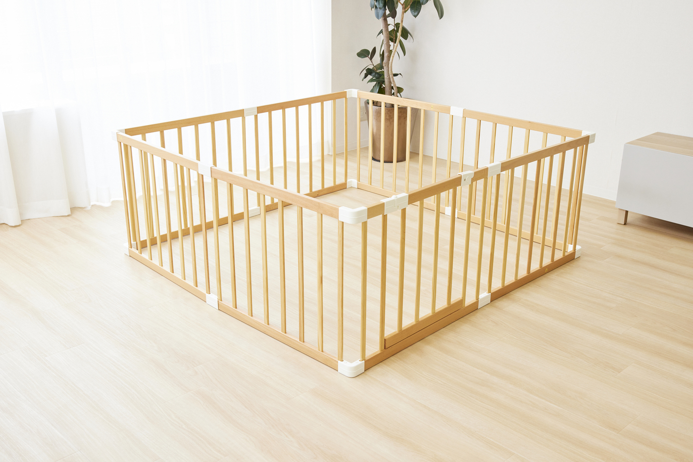カトージ 木製ベビーサークル 扉付きをレビュー！クチコミ・評判をもと
