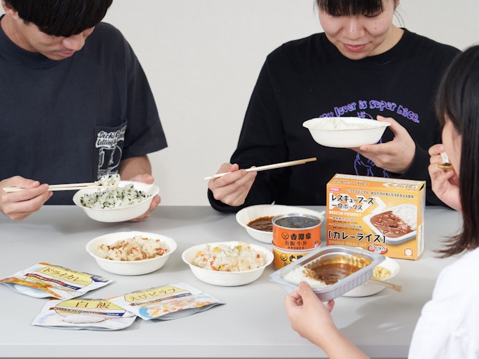 常温で食べられ、準備の手間は少ない