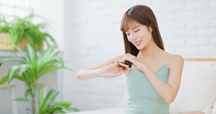 軽やかな仕上がりと適度なしっとり感を両立。髪が広がりにくく収まりがよい