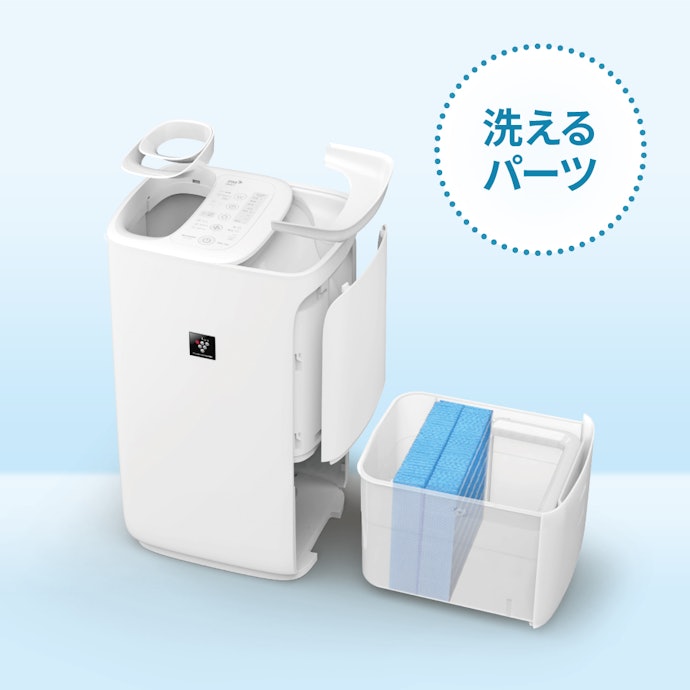 【極美品】シャープ プラズマクラスター加湿器 HV-P55-A 加湿量550ml シャープ プラズマクラスター加湿器 HV-S55の評判・口コミは