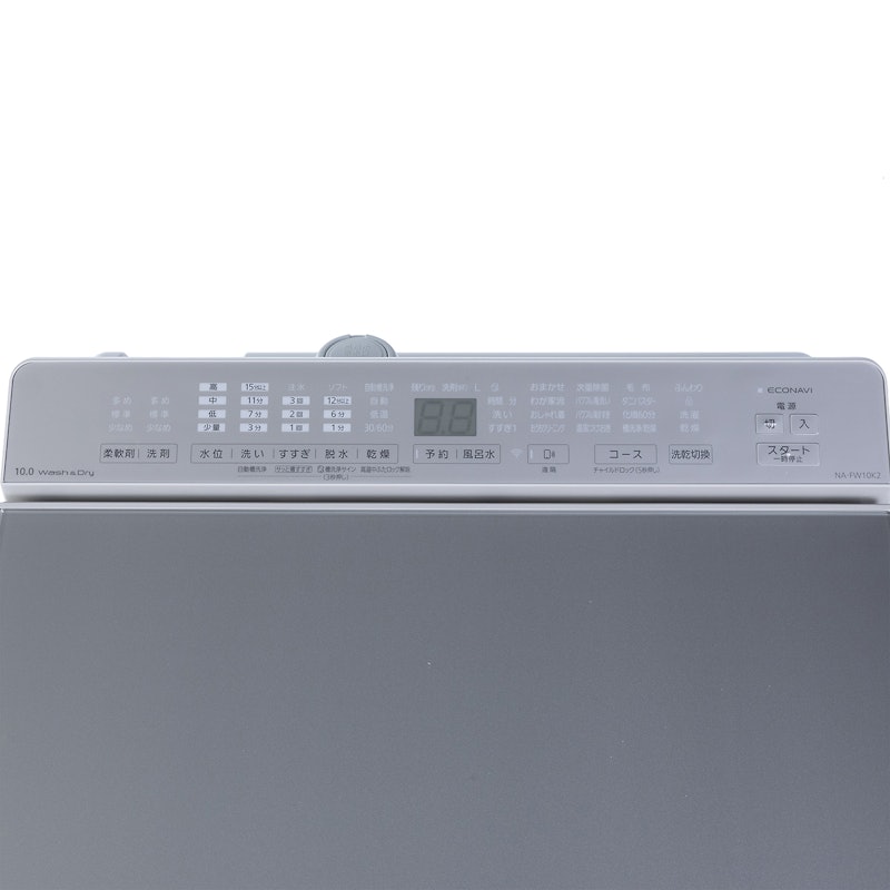 美品　Panasonic 洗濯乾燥機 NA-FW10K2 2023年製 タテ型洗濯乾燥機 FWシリーズ シャンパン NA-FW10K2-N [洗濯10.0kg