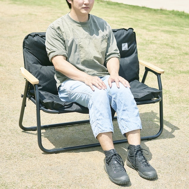 DODグッドラックチェア 折りたたみベンチ⭐︎グリーン⭐︎廃盤カラー⭐︎お値下げ DODグッドラックチェア 折りたたみベンチ⭐︎グリーン⭐︎廃盤