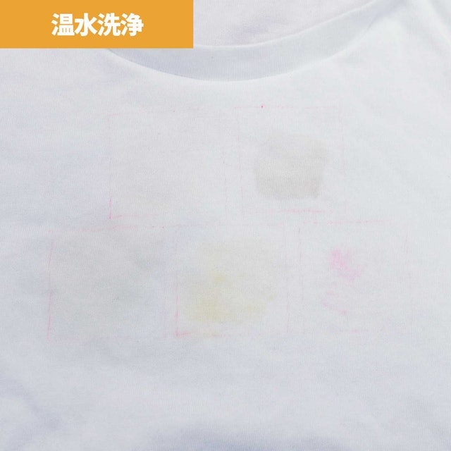 温水洗浄なら、頑固なシミまできれいに!