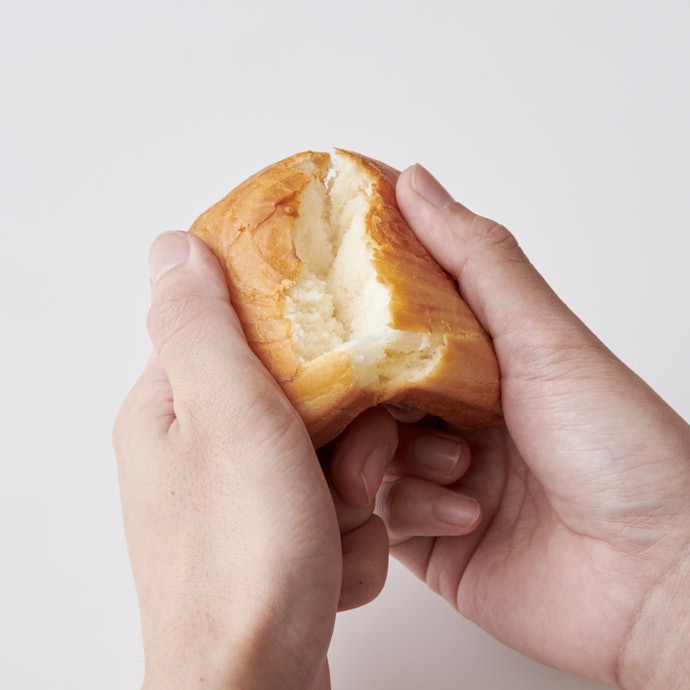ミルク風味のやさしい味わいで、硬さやパサつきがない