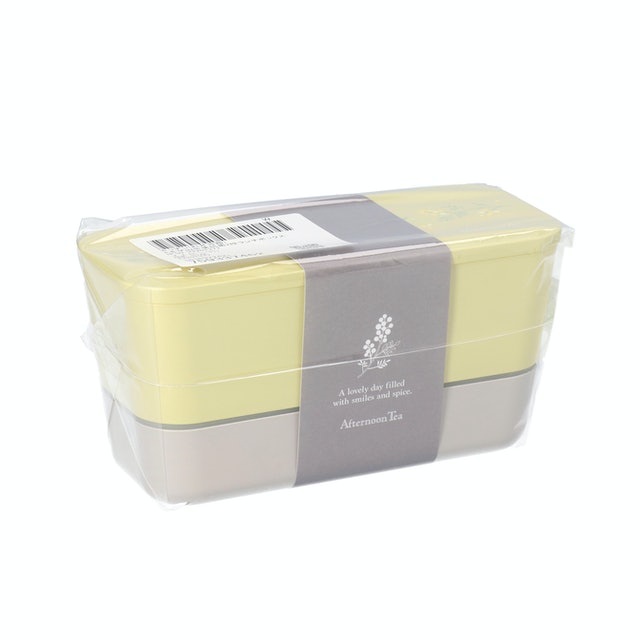 Afternoon Tea ミモザ山中塗抗菌2段ランチボックスをレビュー