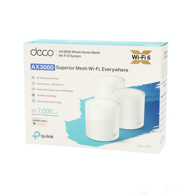 げるげる 3台セットTP-Link Deco X60 メッシュWi-Fi tplink_decox60-3x1p