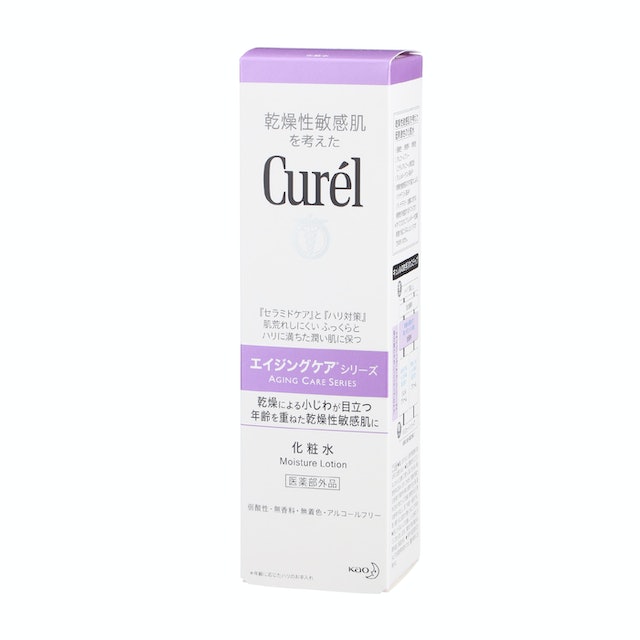 キュレル エイジングケア 化粧水をレビュー！クチコミ・評判をも