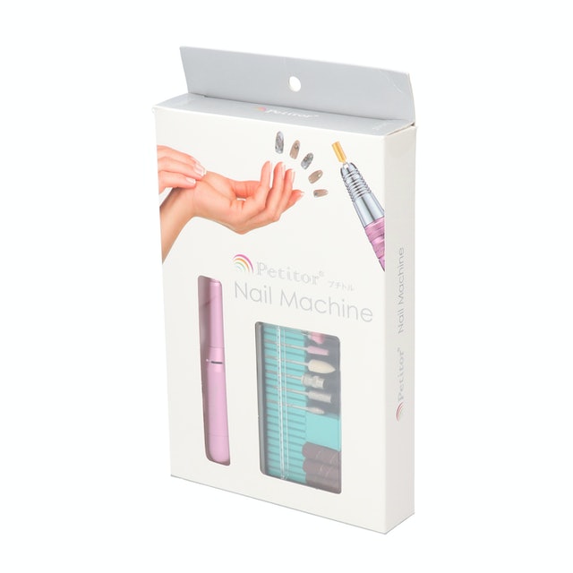プチトルネイルマシーンLシルバーゴールドビット ネイルマシン