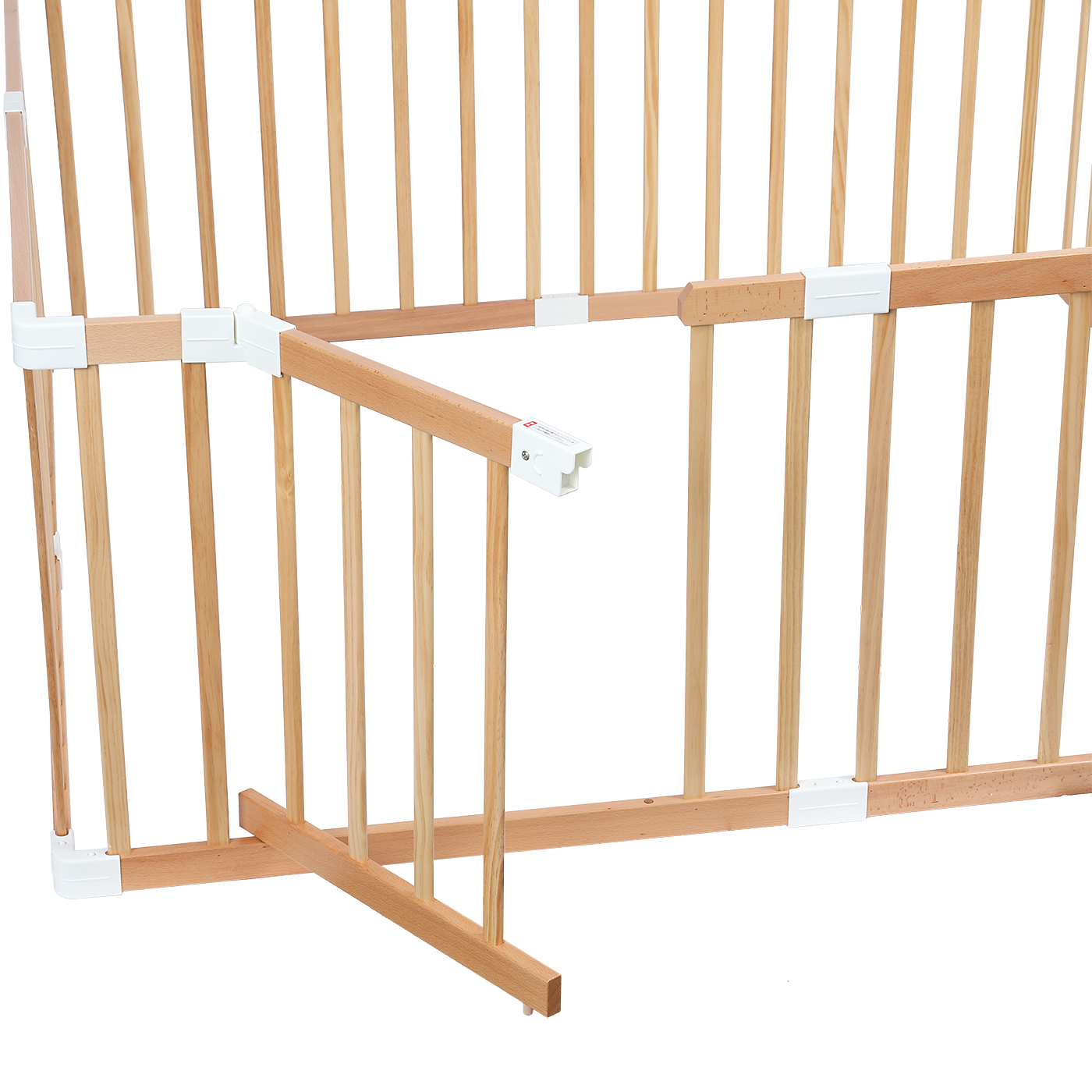 美品　KATOJI 木製ベビーサークル 扉付　ベビーゲート カトージ 木製ベビーサークル[扉付き] 正方形・長方形・L字型に