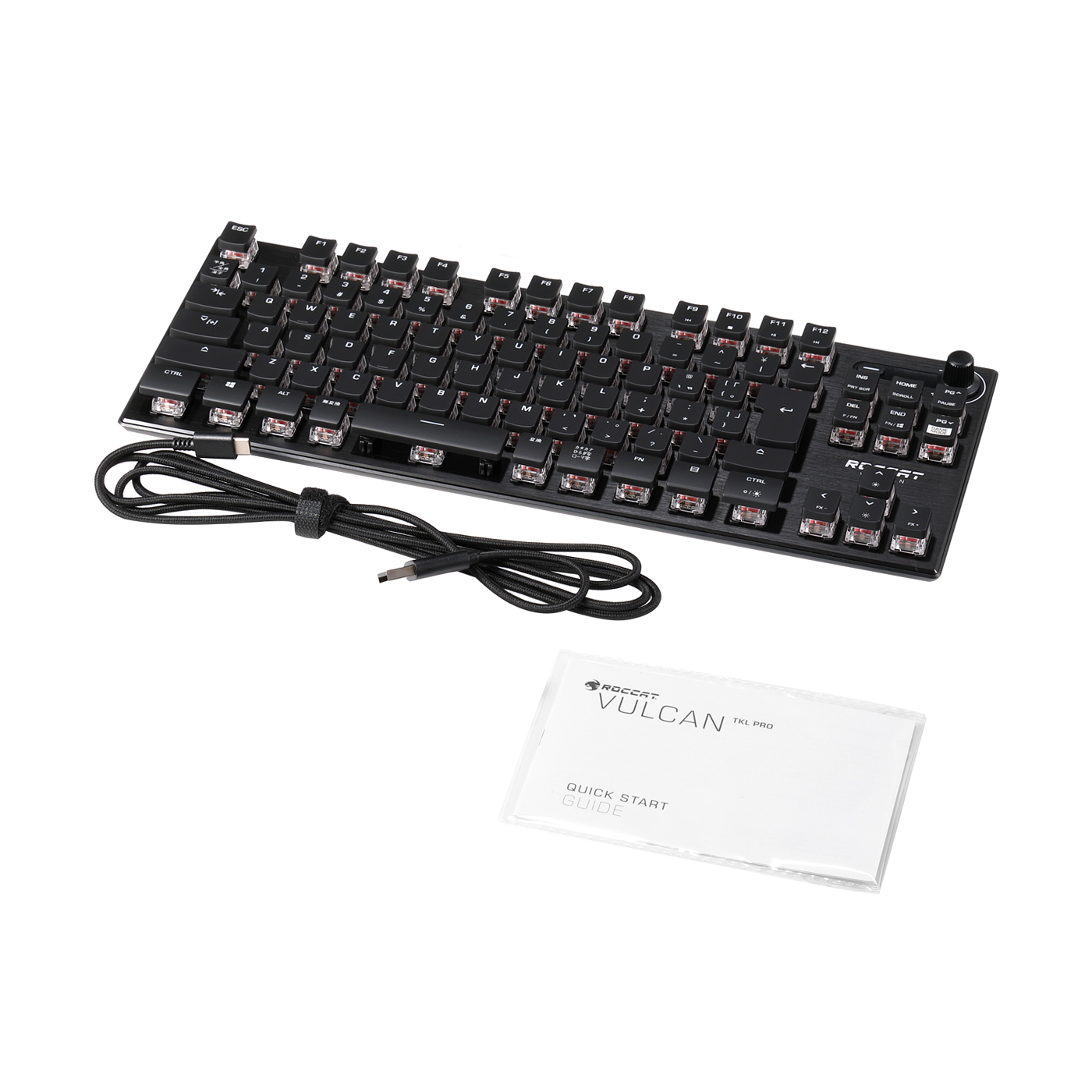 ROCCAT VULCAN TKL Pro ゲーミングキーボード 黒 91H3FjQrMmL._AC_UF350,