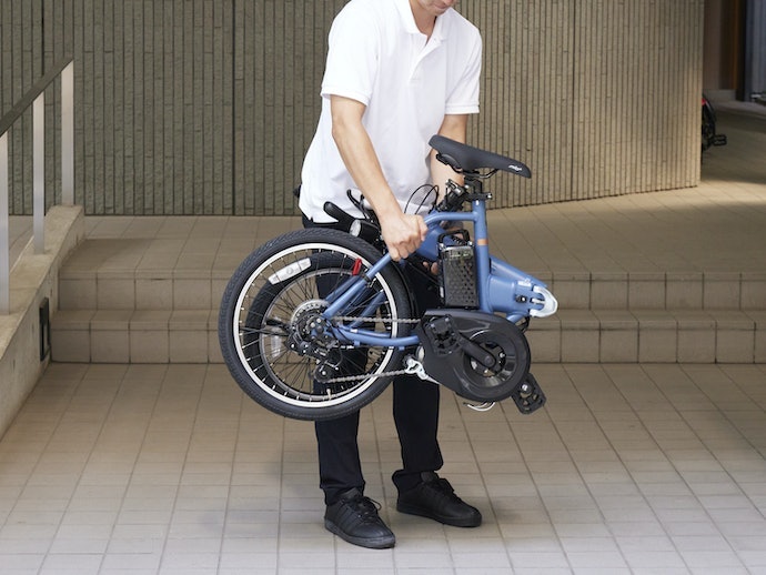 車には乗せやすいサイズ。約20kgという重さがネック