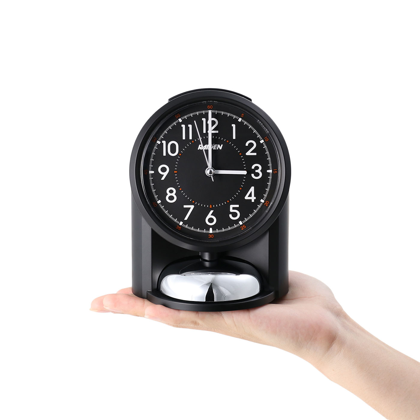 セイコー ベル音と電子音を切り替えられる大音量目ざまし NR454Kを