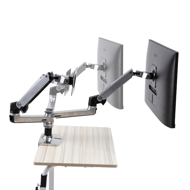 エルゴトロン LXデュアルデスクマウントアーム サイドバイサイド エルゴトロン LXデュアルデスクマウントアーム サイドバイサイド
