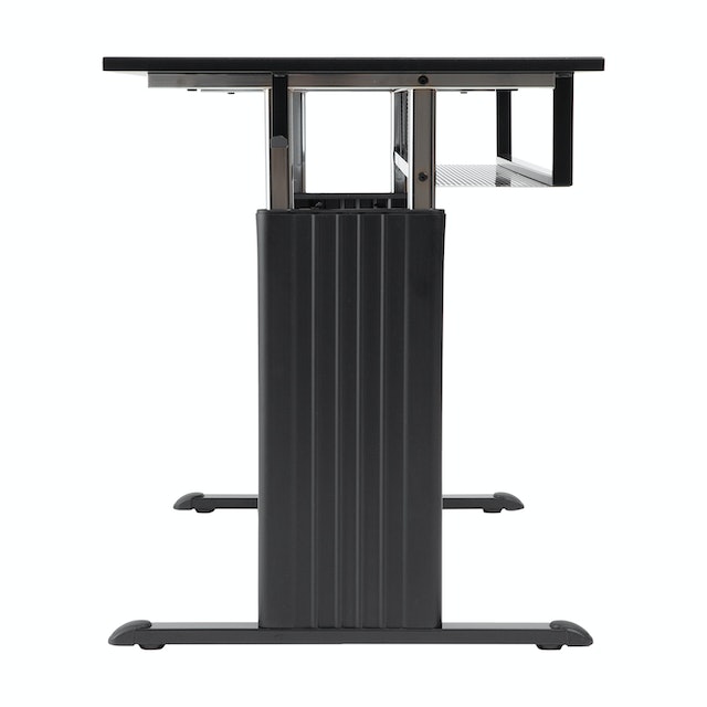 タンスのゲン CYBER-GROUND 幅120cm 昇降式ゲーミングデスクをレビュー