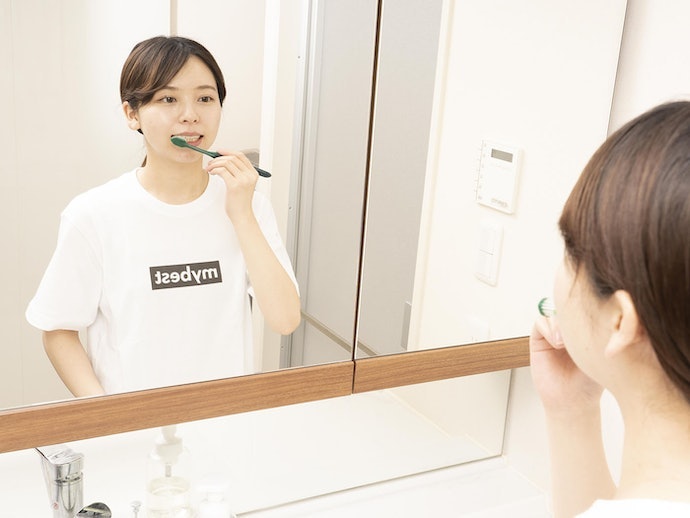 口の中はスーッとしたフレッシュに。爽快感を十分に楽しめる