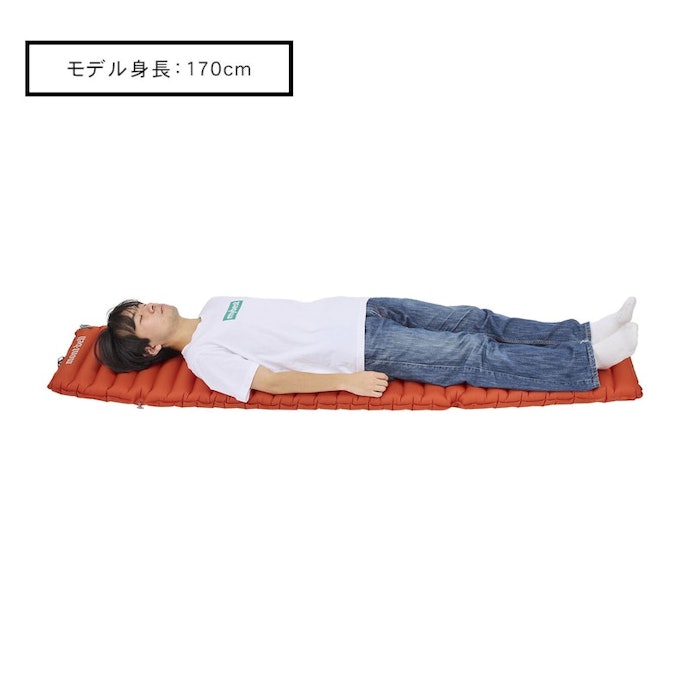 7cmと薄めのマットながら、底付き感は気にならない