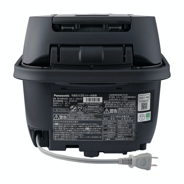 新品未使用 panasonic おどり炊き SR-MPA101-T ブラウン