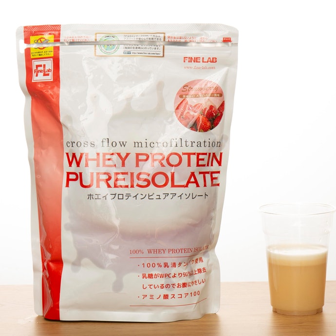 ファインラボ ホエイプロテイン ピュアアイソレートをレビュー