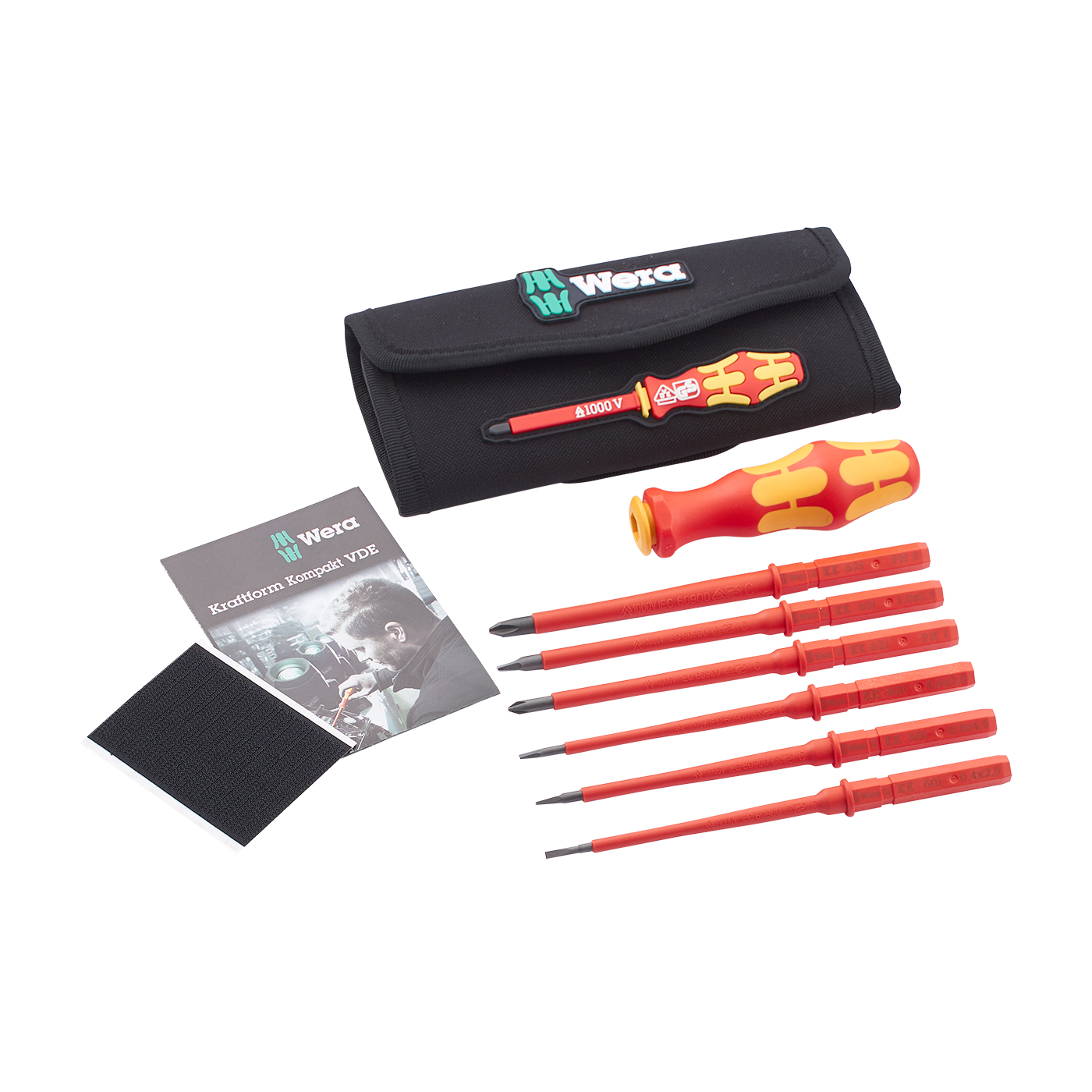 WERA 絶縁ドライバーセット WERAの差し替え式の絶縁ドライバーセット - ☆工具屋てっちゃん