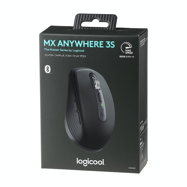 【新品未開封】Logicool MX Anywhere 3S MX1800GR ロジクール MX ANYWHERE 3S MX1800GRをレビュー!クチコミ・評判