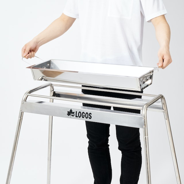 ロゴス eco-logosave スリムチューブグリルL-BB・コンプリートを ロゴス eco-logosave スリムチューブグリルL-BB・コンプリートを