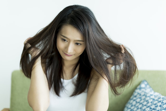 実際に使うと髪・頭皮に熱を感じる。時々冷風に切り替えて