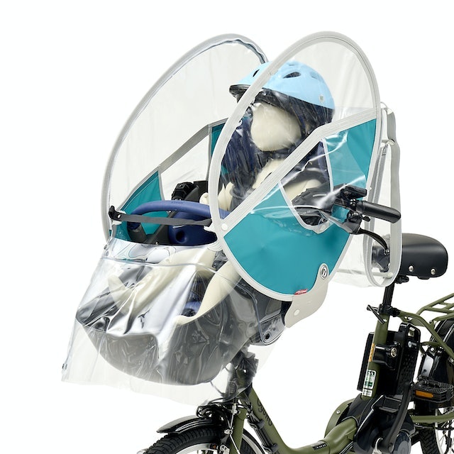 【りりこ様】リトルキディーズ フロントシート レインカバー 子供乗せ自転車 リトルキディーズ フロントレインカバー(前乗せ) ver.4を