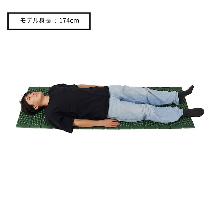 一点に圧力をかけると底つき感が出やすい。寝返りは比較的スムーズ