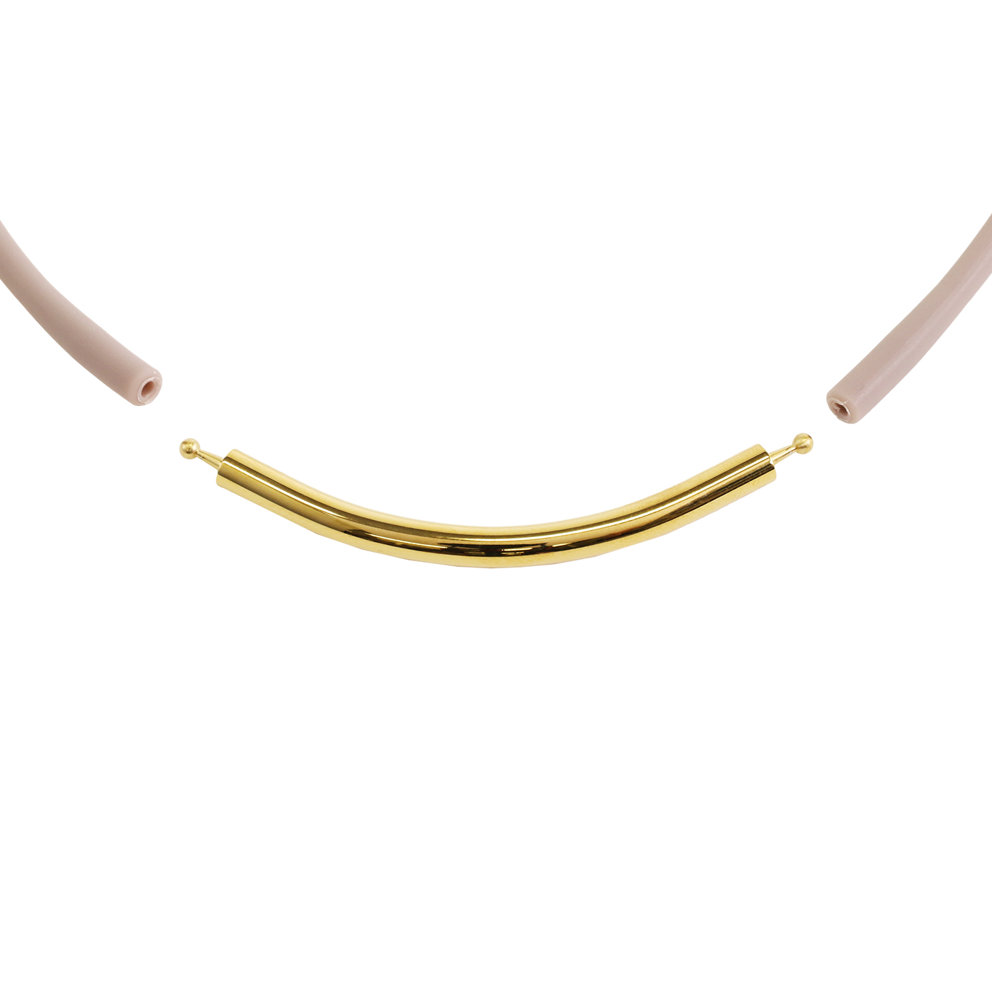 Lierrey ループネックレス (グレージュ) リエリィ Lierrey ループ