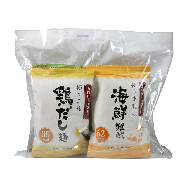 世田谷自然食品 カロリースマート 極うま雑炊・極うま麺をレビュー