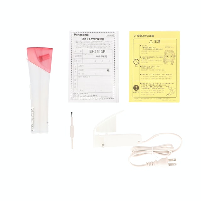 パナソニック 毛穴吸引 スポットクリア EH2513Pをレビュー
