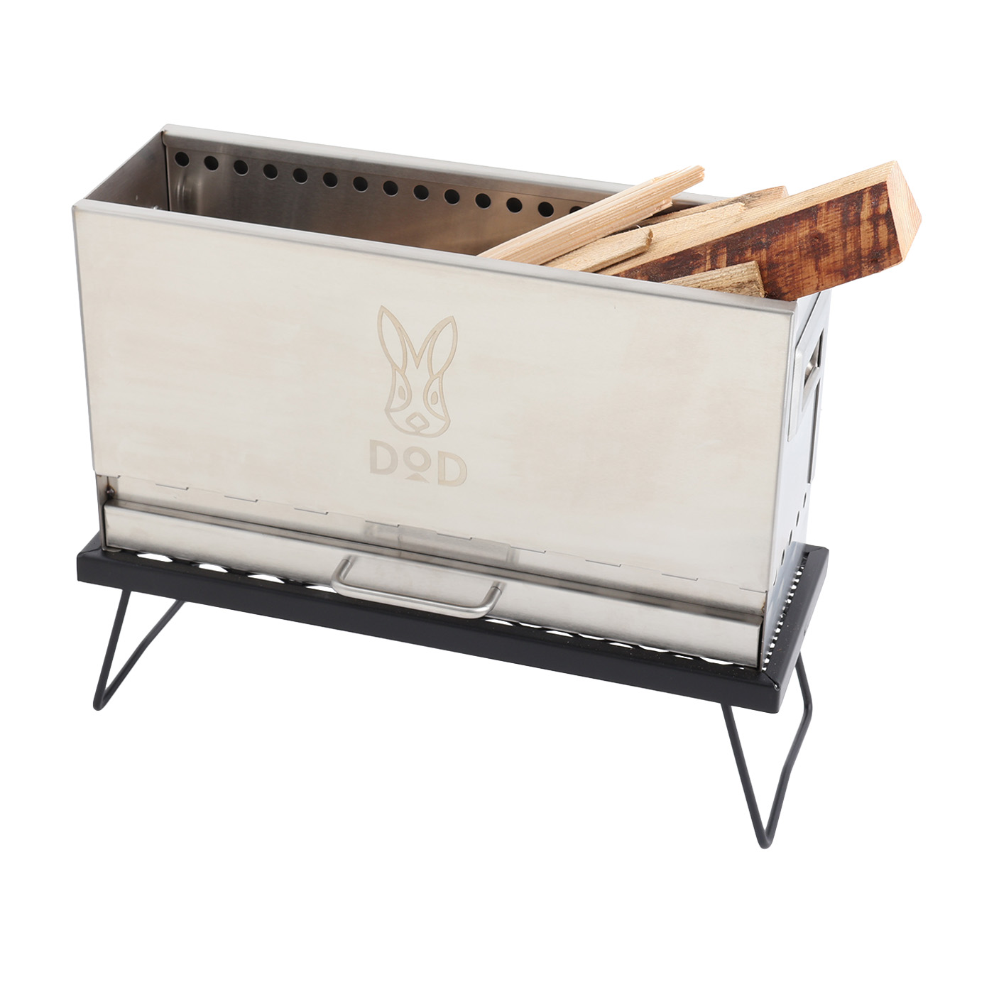 新品未使用 DOD めちゃもえファイヤーQ3-626-SL 焚き火台　未開封 DOD 焚き火 台 めちゃもえファイヤー Q3-626-SL dod アウトドア