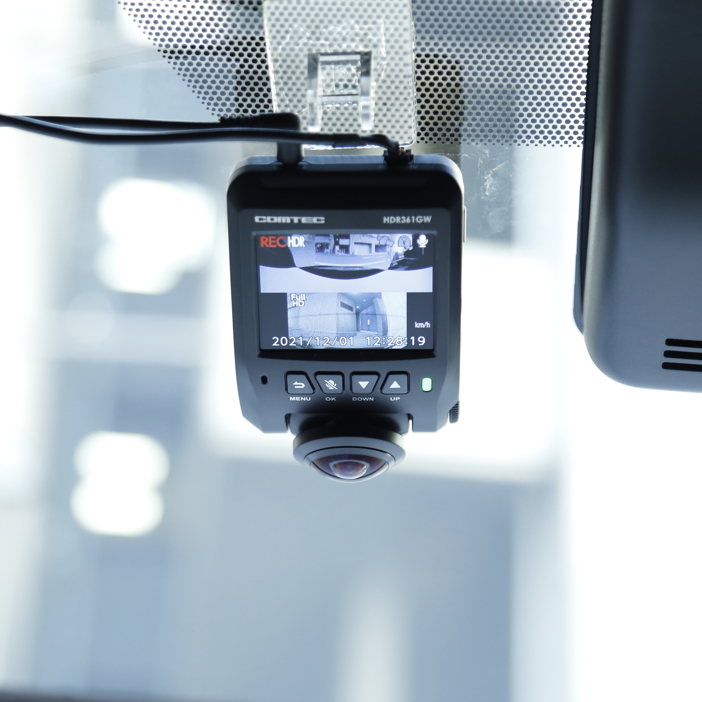 コムテック ドライブレコーダー HDR361GWをレビュー！クチコミ・評判を