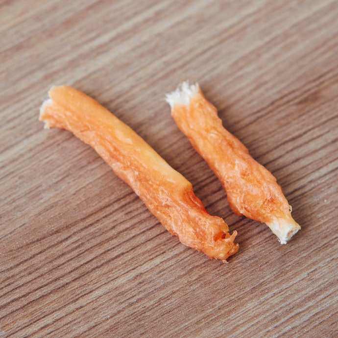 通信販売 セブンプレミアム 犬のおやつ 鶏ささみ 細切り ２つセット②