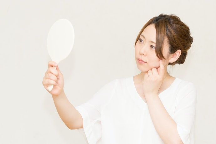 ポイントメイクの色やラメが残った。キープ力は上々