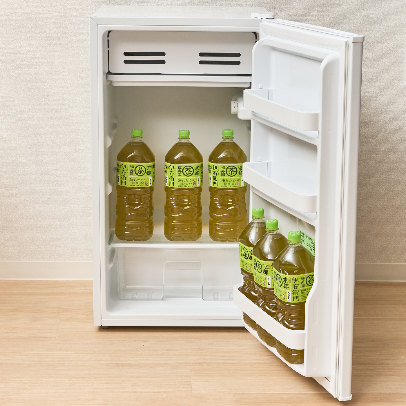 ノンフロン冷蔵庫 アイリスオーヤマ IRJD-9A-B　2024年製 Amazon | アイリスオーヤマ 冷蔵庫 93L 一人暮らし コンパクト