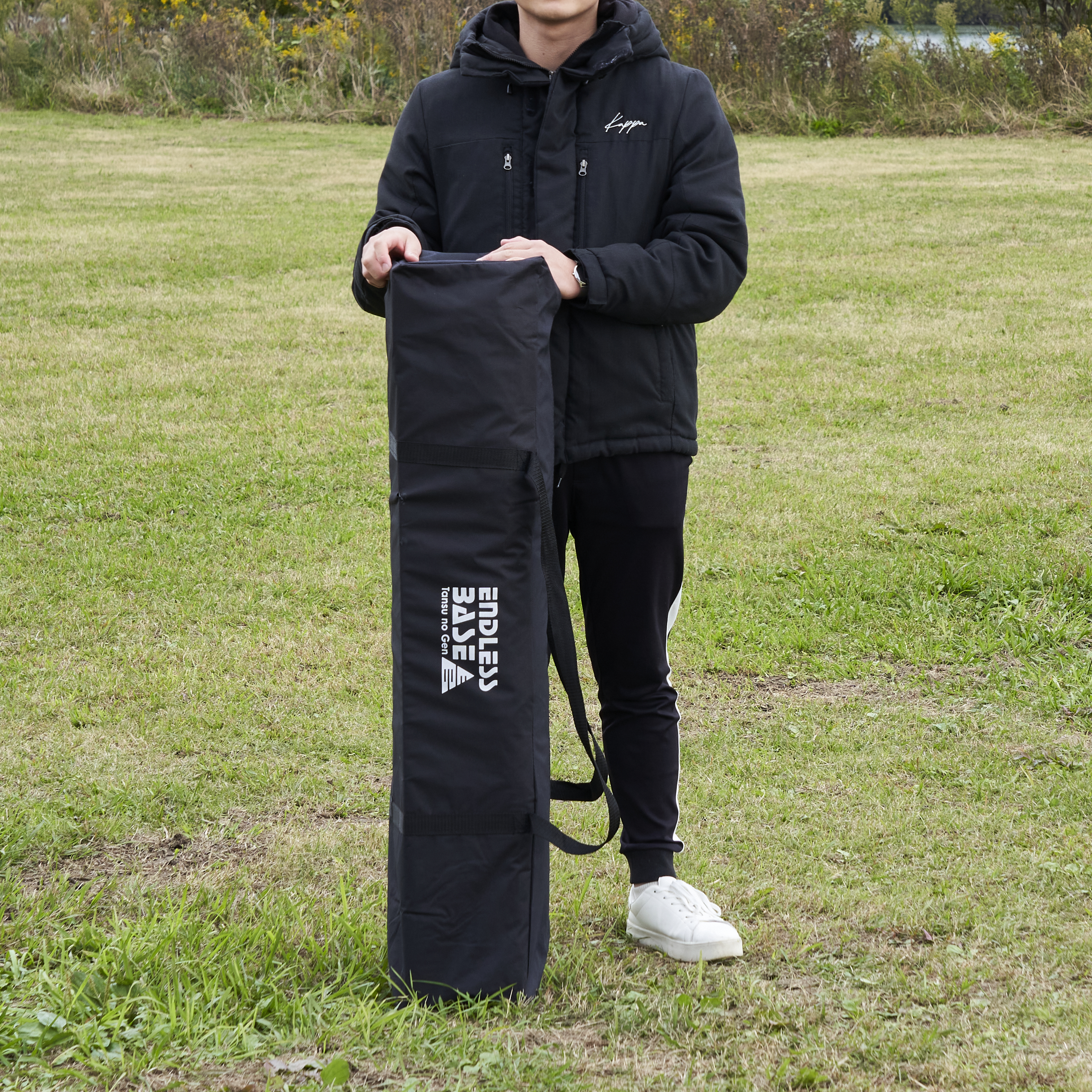 タンスのゲン ENDLESS BASE ワンタッチタープテントをレビュー