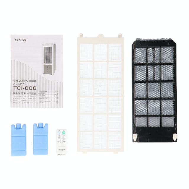 TEKNOS テクノイオン搭載リモコン冷風扇風機 TCI-008をレビュー
