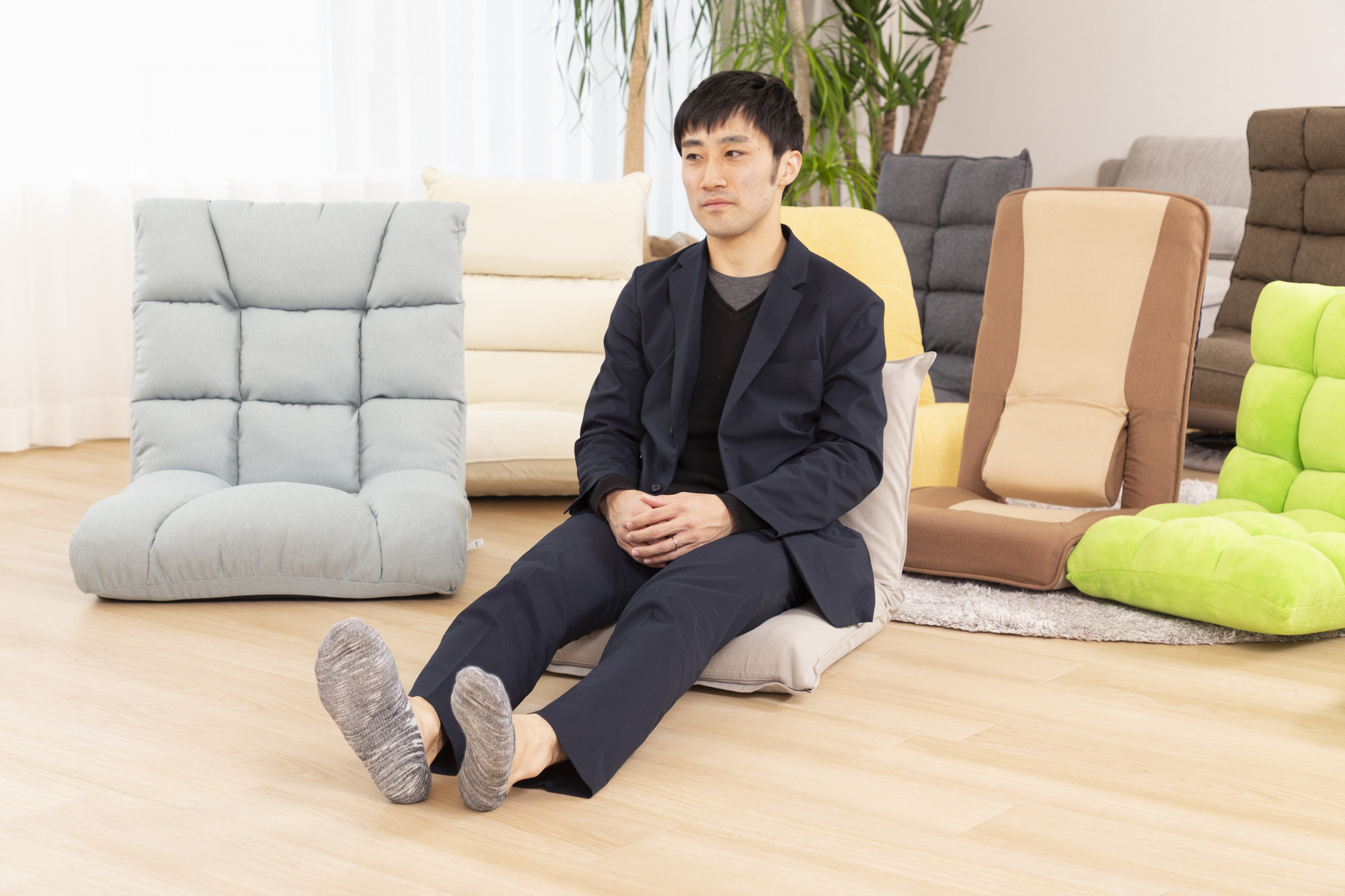 無印良品 リクライニングフロアソファ 座椅子 Amazon｜無印良品 リクライニングフロアソファ ベージュ 幅88×奥行78