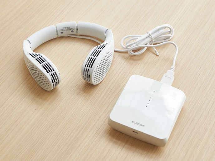 電動タイプのなかでは非常に軽い。肩への負担を感じにくい