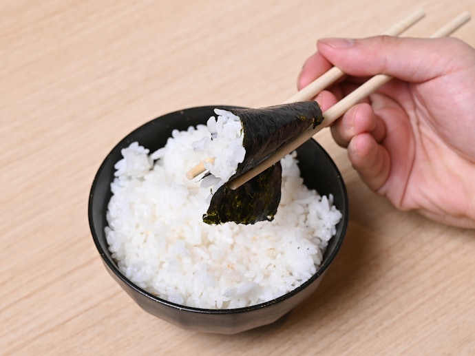ご飯とあわせても食感が損なわれなかった。噛めば噛むほど旨味を感じられる