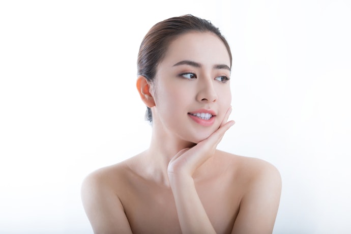 キメが整ってフラットな肌に仕上がった。使用後は早めに保湿を