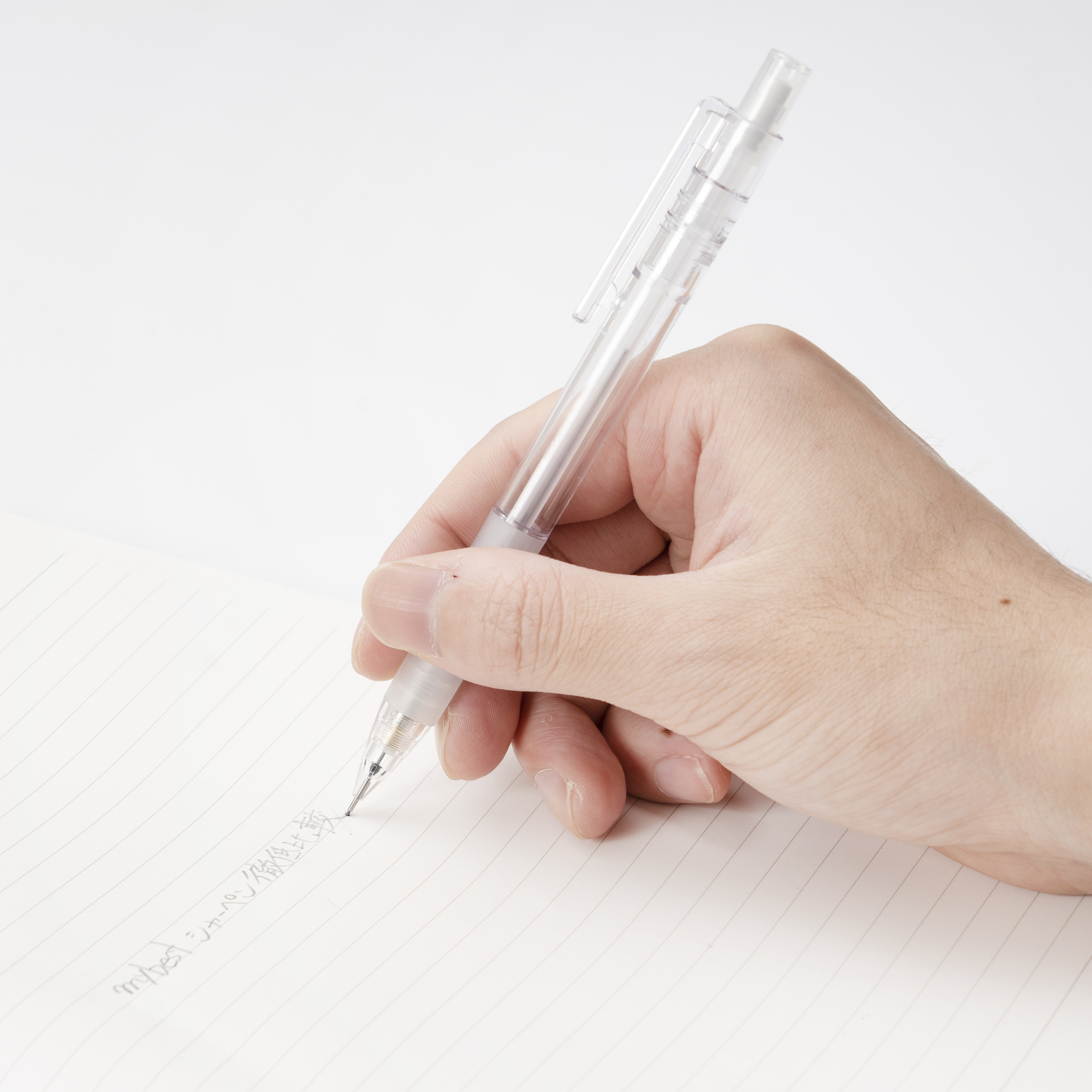 無印良品 ポリカーボネイト シャープペンをレビュー！クチコミ・評判を