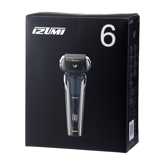 【新品未開封】IZUMI シェーバー IZF-V991-N メンズ　洗浄　6枚刃